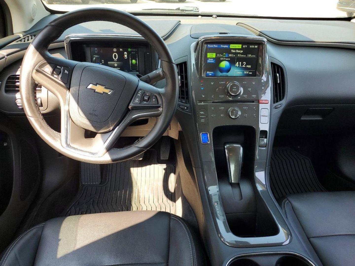 2015 Black /Jet Black/Dark Accents Chevrolet Volt Premium (1G1RB6E47FU) with an ELECTRIC engine, Continuously Variable Transmission transmission, located at 234 Columbia Ave, Battle Creek, MI, 49015, (269) 222-0088, 42.298264, -85.192543 - <b>Vehicle Details</b><br>Discover exceptional efficiency and premium comfort with our 2015 Chevrolet Volt Premium, now available at our dealership. This forward-thinking hybrid vehicle combines an electric motor with front-wheel drive, delivering an impressive blend of performance and eco-friendlin - Photo#24