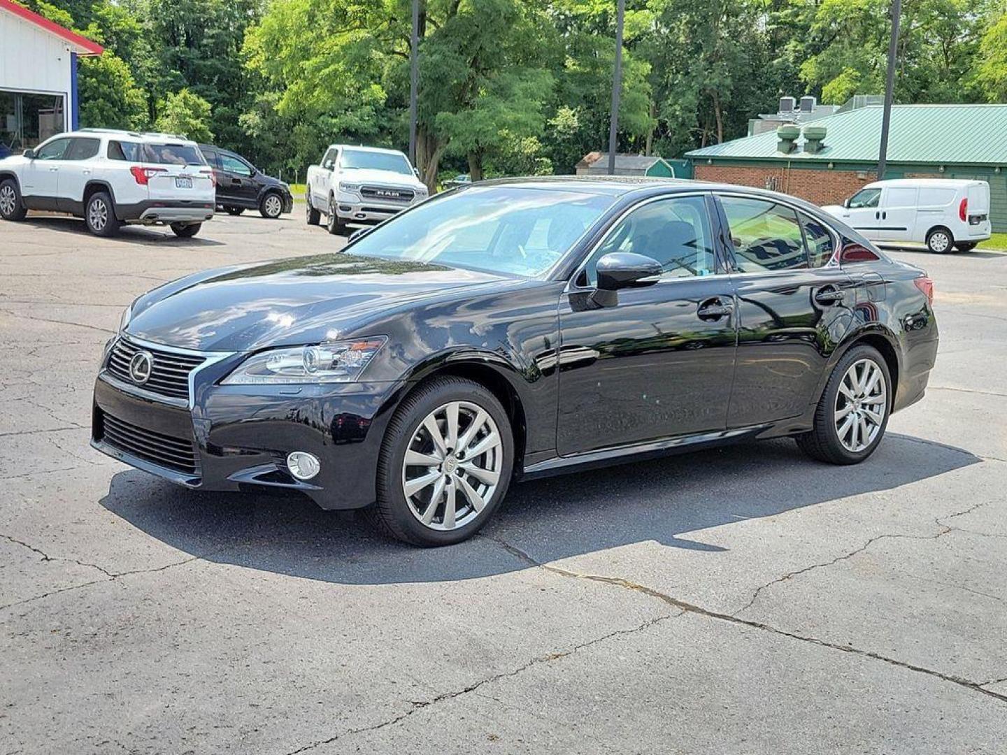 2015 Obsidian /Black Lexus GS 350 AWD (JTHCE1BL2FA) with an 3.5L V6 DOHC 24V engine, 6-Speed Automatic transmission, located at 6064 Gull Rd, Kalamazoo, MI, 49048, (269) 222-0088, 42.328388, -85.512924 - <b>Vehicle Details</b><br>For Sale: 2015 Lexus GS 350 Base (A6) 33,309 Miles Discover luxury and performance with this meticulously maintained 2015 Lexus GS 350 Base (A6). With only 33,309 miles, this CARFAX 1-Owner vehicle is an exceptional find. Powered by a robust V6, 3.5L engine and equipped w - Photo#1