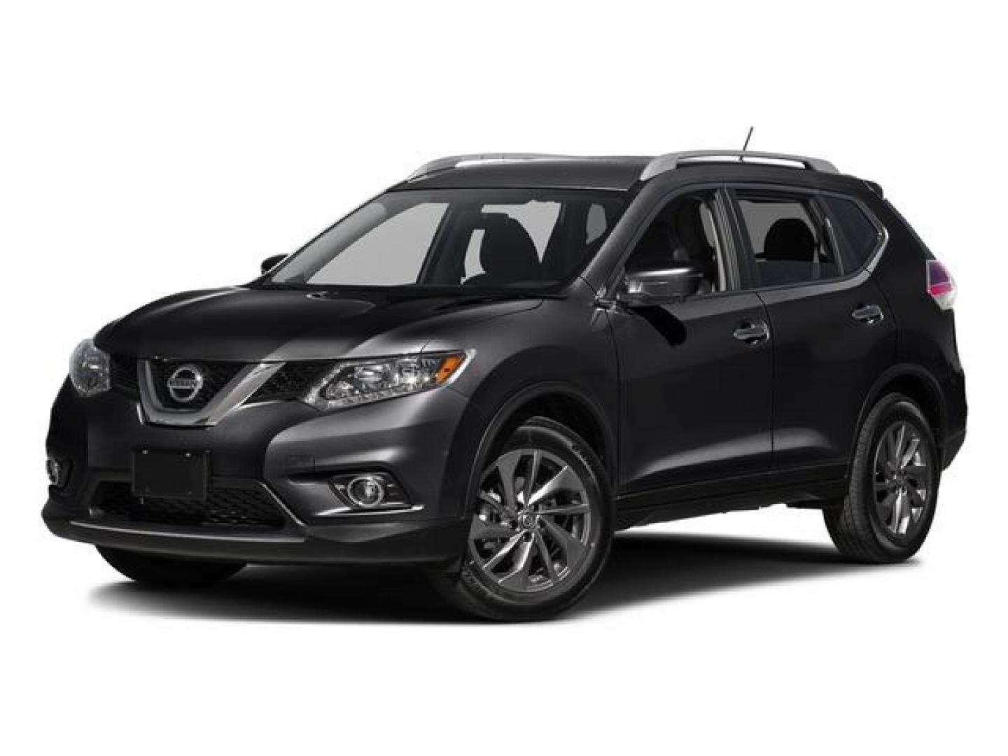 2016 Magnetic Black /Charcoal Nissan Rogue S AWD (5N1AT2MV4GC) with an 2.5L L4 DOHC 16V engine, CVT transmission, located at 234 Columbia Ave, Battle Creek, MI, 49015, (269) 222-0088, 42.298264, -85.192543 - <b>Vehicle Details</b><br>Discover the perfect blend of style, comfort, and capability with this 2016 Nissan Rogue SL, ready to elevate your driving experience. This remarkable SUV is equipped with All-Wheel Drive, making it a reliable companion for any adventure, rain or shine. At the heart of this - Photo#0