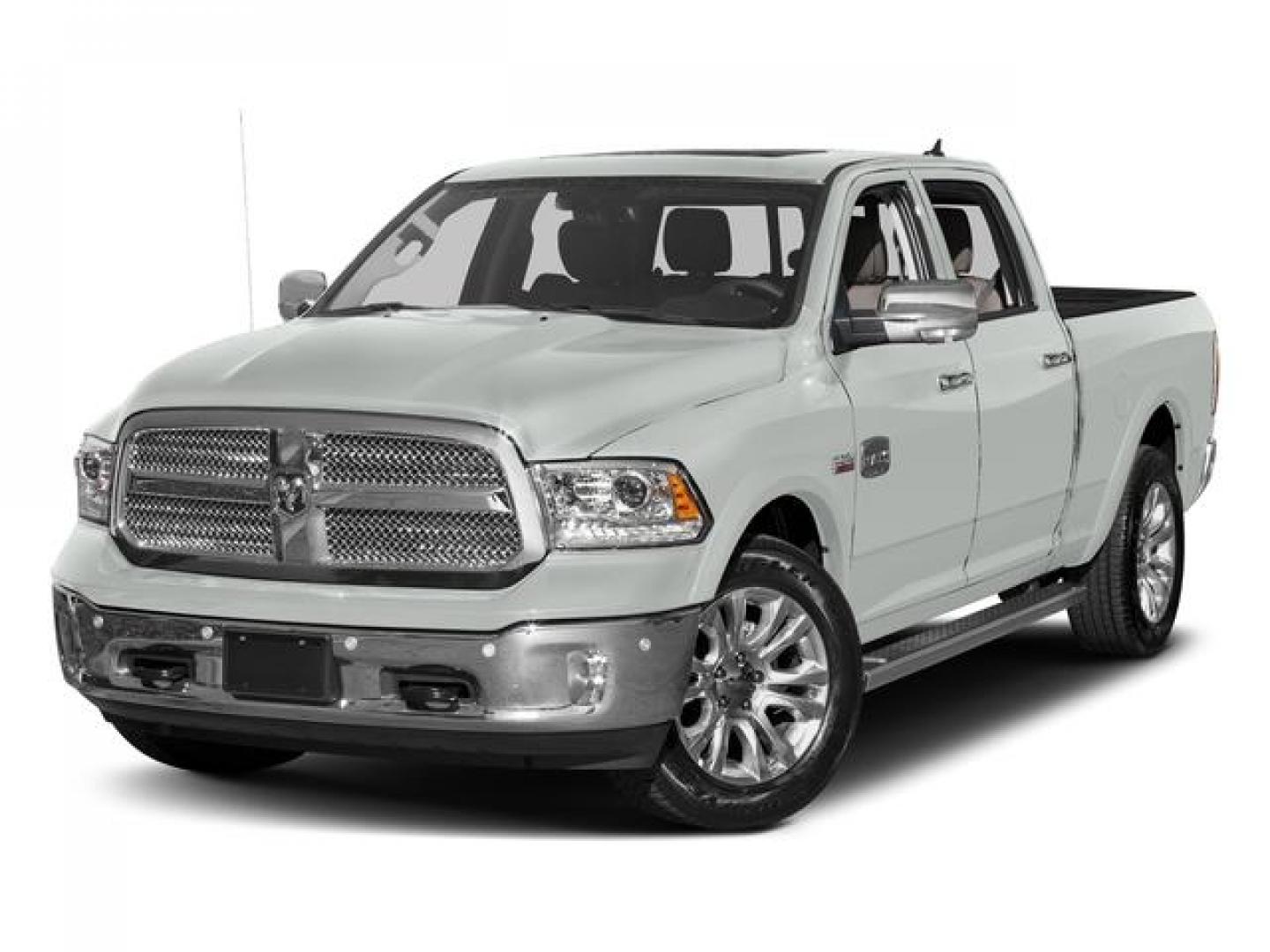 2016 Bright White /Cattle Tan/Black RAM 1500 Longhorn Crew Cab LWB 4WD (1C6RR7WT9GS) with an 5.7L V8 OHV 16V engine, 6A transmission, located at 234 Columbia Ave, Battle Creek, MI, 49015, (269) 222-0088, 42.298264, -85.192543 - <b>Vehicle Details</b><br>For sale at our dealership is a meticulously maintained 2016 Ram 1500 Longhorn, featuring robust 4WD capabilities and a powerful V8, 5.7L engine. This truck is perfect for those who demand both performance and luxury in their daily drive. This Ram 1500 Longhorn comes equip - Photo#0