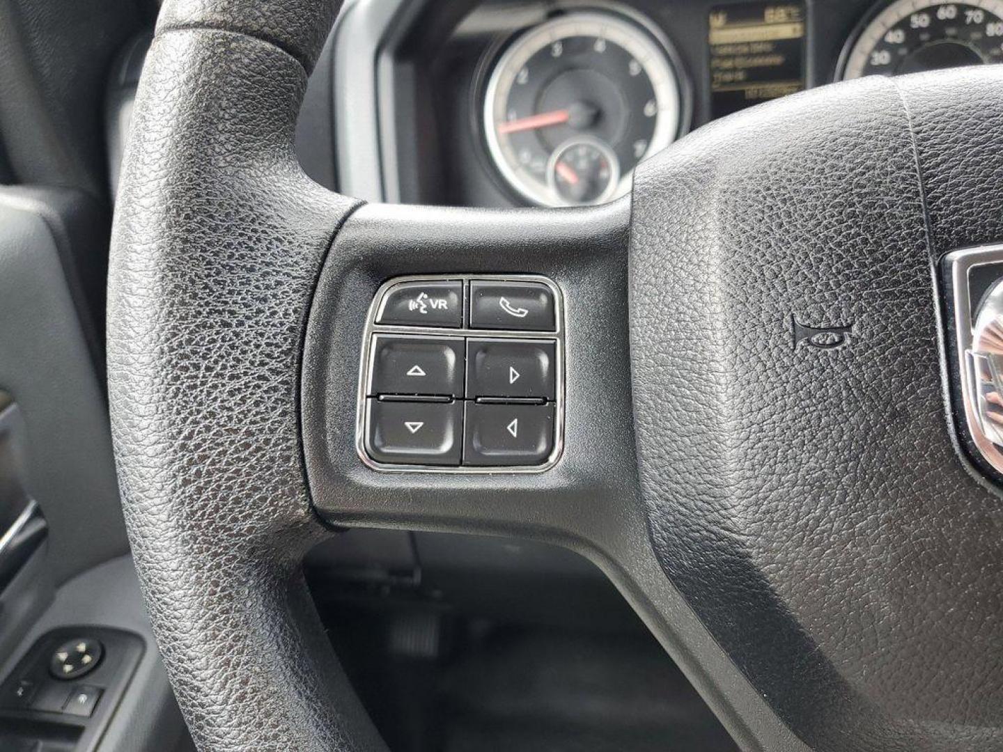 2017 Bright White Clearcoat /Diesel Gray/Black RAM 1500 Tradesman Regular Cab LWB 2WD (3C6JR6DG6HG) with an 3.6L V6 DOHC 24V FFV engine, 8A transmission, located at 234 Columbia Ave, Battle Creek, MI, 49015, (269) 222-0088, 42.298264, -85.192543 - <b>Vehicle Details</b><br>This 2017 Ram 1500 Tradesman is the perfect workhorse truck for any job. With 101,283 miles on the odometer, this reliable vehicle is equipped with rear-wheel drive and a powerful V6, 3.6L engine. Stay connected on the go with hands-free Bluetooth technology, allowing you - Photo#15