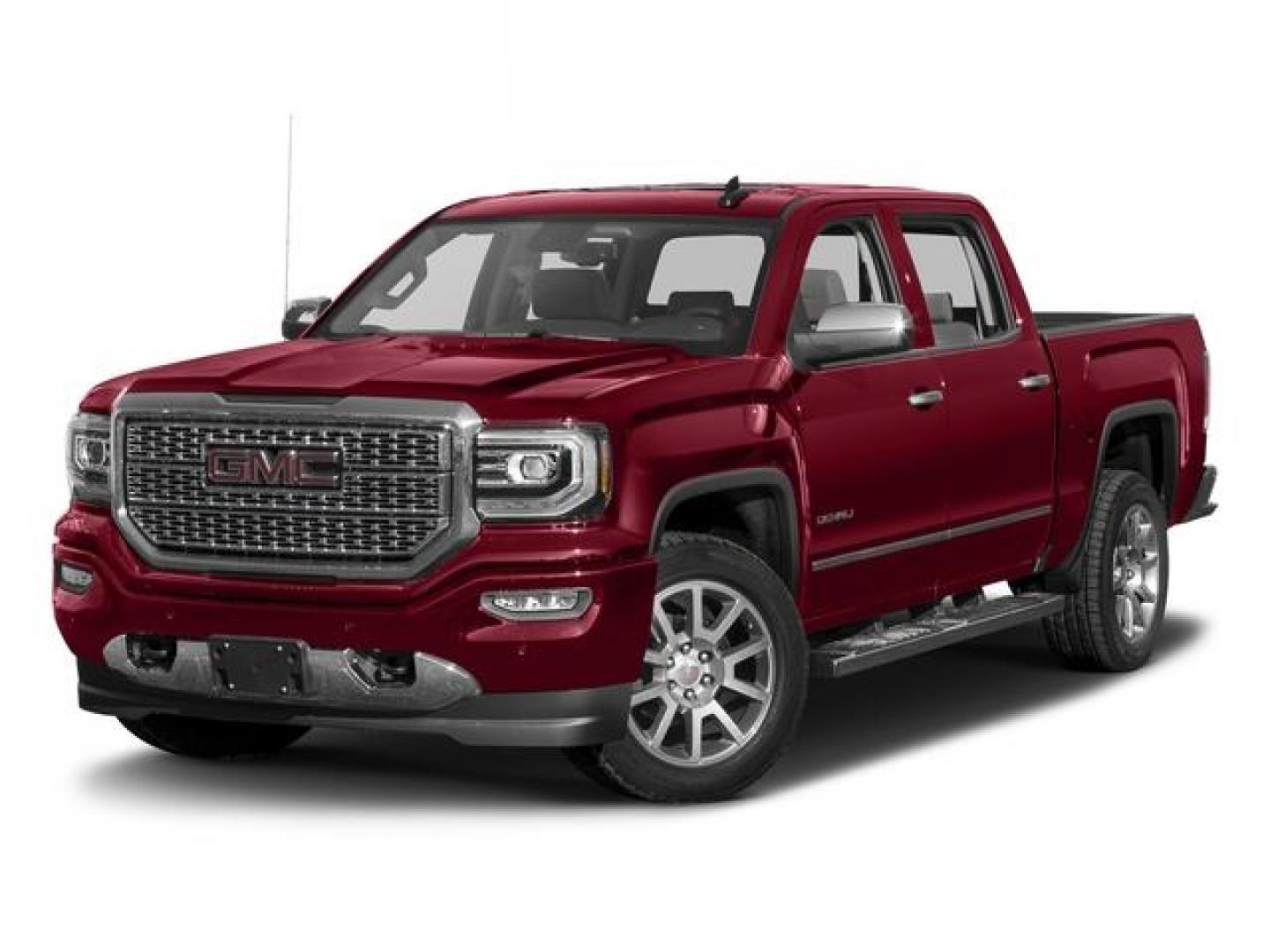 2018 Red Quartz Tintcoat /Jet Black GMC Sierra 1500 Denali Crew Cab Long Box 4WD (3GTU2PEJ9JG) with an 6.2L V8 OHV 16V engine, 6A transmission, located at 234 Columbia Ave, Battle Creek, MI, 49015, (269) 222-0088, 42.298264, -85.192543 - <b>Vehicle Details</b><br>Discover the power and luxury of the 2018 GMC Sierra 1500 Denali at our dealership. This pre-owned gem comes equipped with a robust V8, 6.2L engine and 4WD, ensuring you have the muscle and traction needed for any adventure or tough job. Step inside to experience true com - Photo#0