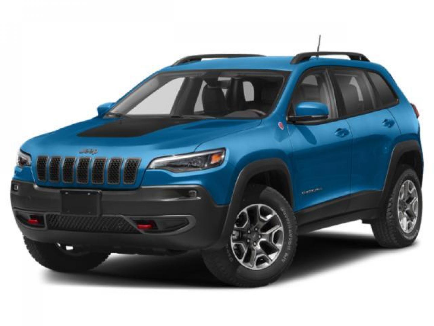 2019 Hydro Blue Pearlcoat /Black Jeep Cherokee Trailhawk 4WD (1C4PJMBX1KD) with an 3.2L V6 DOHC 24V engine, 9A transmission, located at 234 Columbia Ave, Battle Creek, MI, 49015, (269) 222-0088, 42.298264, -85.192543 - The vehicle has four wheel drive capabilities. This vehicle comes equipped with Android Auto for seamless smartphone integration on the road. Apple CarPlay: Seamless smartphone integration for this mid-size suv - stay connected and entertained on the go! This mid-size suv offers Automatic Climate Co - Photo#0