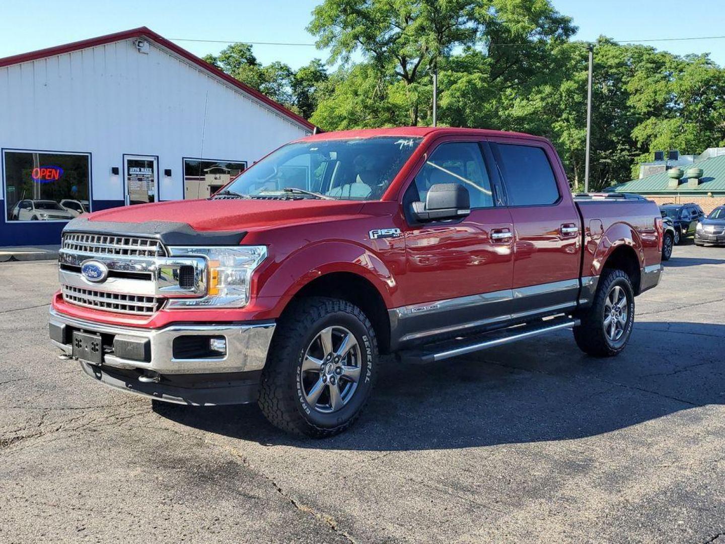 2020 Rapid Red Metallic Tinted Clearcoat /Medium Earth Grey Ford F-150 XLT SuperCrew 6.5-ft. Bed 4WD (1FTEW1E19LF) with an 3.0 V6 DIESEL engine, 6A transmission, located at 234 Columbia Ave, Battle Creek, MI, 49015, (269) 222-0088, 42.298264, -85.192543 - <b>Vehicle Details</b><br>Introducing the 2020 Ford F-150 XLT, a versatile and reliable truck with just 36,428 miles on the odometer. This 4WD powerhouse is equipped with a robust V6, 3.0L engine, ensuring strong performance for both work and play. The vehicle boasts a range of premium features desi - Photo#1