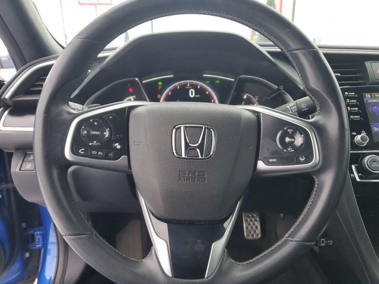 2020 Aegean Blue Metallic /Black Honda Civic EX Honda Sensing Sedan CVT (2HGFC2F82LH) with an 2.0L L4 DOHC 16V engine, CVT transmission, located at 6064 Gull Rd, Kalamazoo, MI, 49048, (269) 222-0088, 42.328388, -85.512924 - <b>Vehicle Details</b><br>Get ready to elevate your driving experience with this outstanding 2020 Honda Civic Sport! Designed for those who crave a balance of performance, style, and technology, this dynamic vehicle is ready to impress. Under the hood, you'll find a robust 4-cylinder, 2.0L engine t - Photo#17