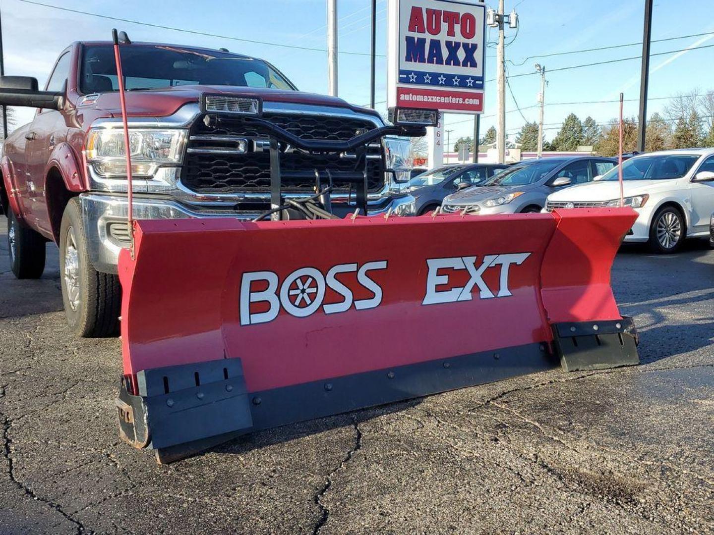 2020 Delmonico Red Pearlcoat /Black RAM 3500 Tradesman Regular Cab 4WD (3C63R3AL4LG) with an 6.7L L6 OHV 24V TURBO DIESEL engine, 6A transmission, located at 234 Columbia Ave, Battle Creek, MI, 49015, (269) 222-0088, 42.298264, -85.192543 - <b>Vehicle Details</b><br>Introducing the remarkable 2020 Ram 3500 Tradesman, a powerful and versatile workhorse that is ready to tackle any job with its robust capabilities. This exceptional used vehicle boasts a mere 37,335 miles on its odometer, ensuring years of reliable service and optimal perf - Photo#4