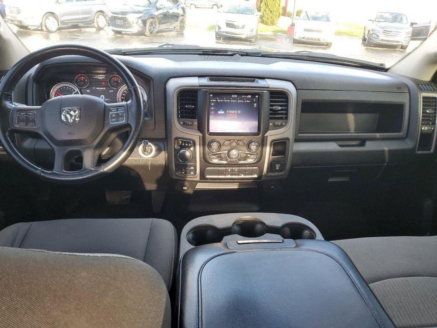 2021 BLACK /GREY RAM 1500 Classic Tradesman Quad Cab 4WD (1C6RR7FG5MS) with an 3.6L V6 DOHC 24V FFV engine, 8A transmission, located at 6064 Gull Rd, Kalamazoo, MI, 49048, (269) 222-0088, 42.328388, -85.512924 - For sale: a robust and reliable 2021 Ram 1500 Classic EXPRESS with just 46,390 miles. Equipped with a powerful V6, 3.6L engine and 4WD, this truck is ready to tackle any adventure, whether you're hitting the trails or cruising on the highway. Experience the perfect blend of comfort and capability.<b - Photo#9